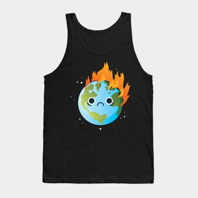 Save The Planet Tank Top by Urban_Vintage